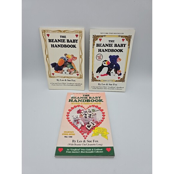 The Beannie Baby Handbooks 1997 1st Edition, 1998, Fall 1998 Special Edition - Picture 1 of 8